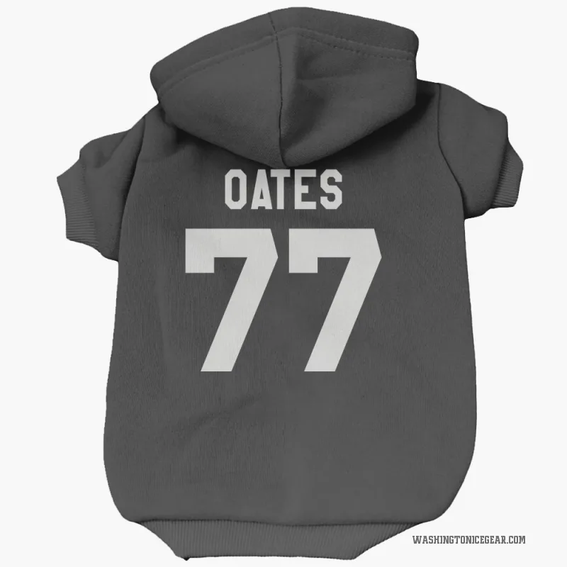 Adam Oates  Black Washington Capitals  Cat & Dog Pet Hoodie