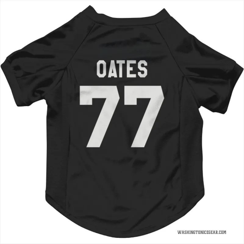 Adam Oates  Black Washington Capitals  Cat & Dog Pet Jersey