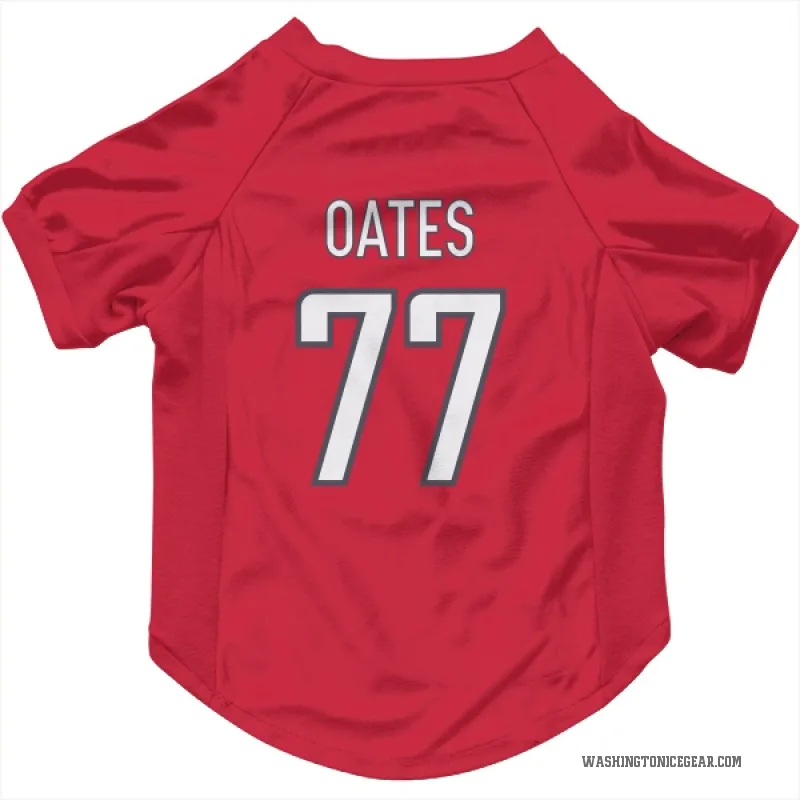 Adam Oates  Red Washington Capitals  Cat & Dog Pet Jersey
