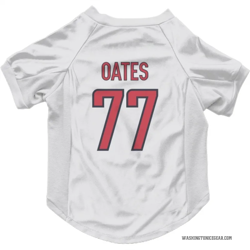 Adam Oates  White Washington Capitals  Cat & Dog Pet Jersey