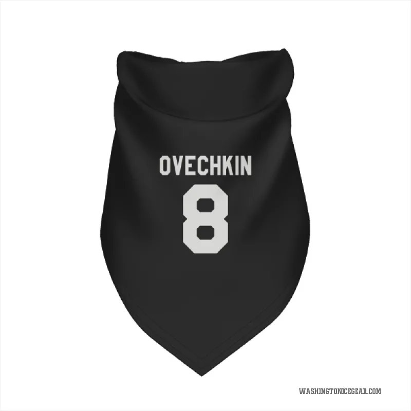 Alex Ovechkin Black Washington Capitals Cat & Dog Pet Bandana