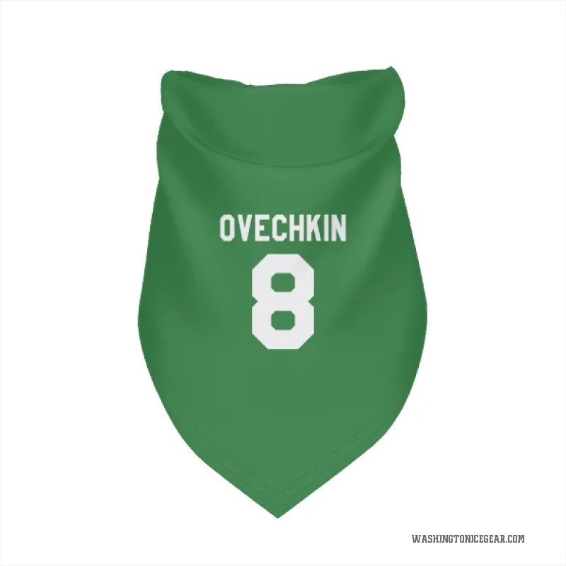 Alex Ovechkin Green Washington Capitals Cat & Dog Pet Bandana
