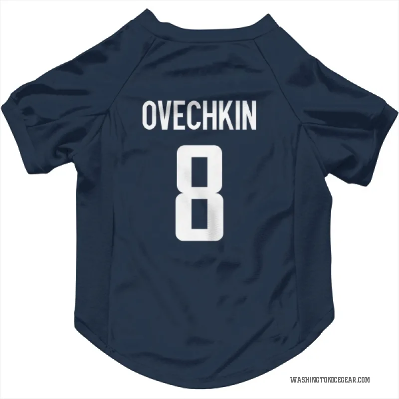 Alex Ovechkin Navy Washington Capitals Cat & Dog Pet Jersey