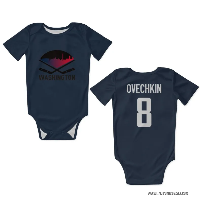 Alex Ovechkin  Navy Washington Capitals  Newborn & Infant Bodysuit