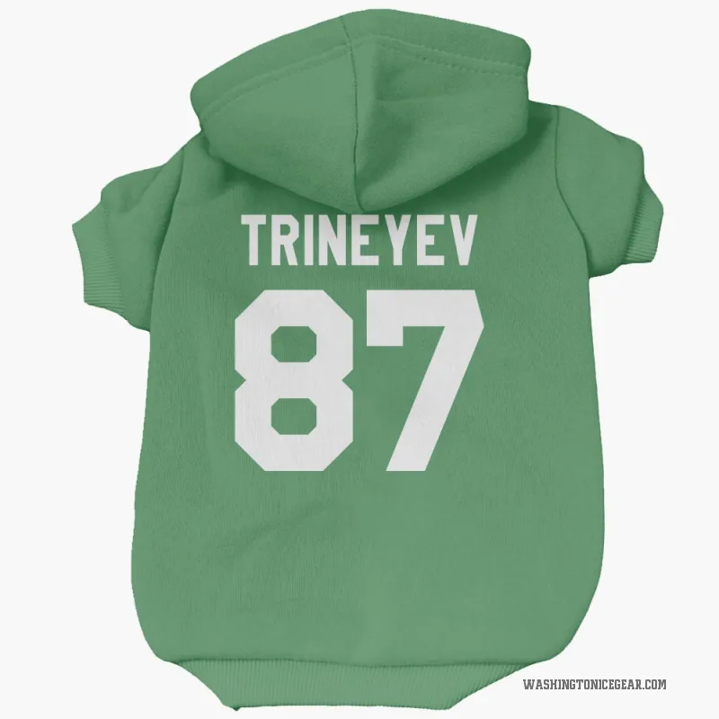 Bogdan Trineyev  Green Washington Capitals  Cat & Dog Pet Hoodie