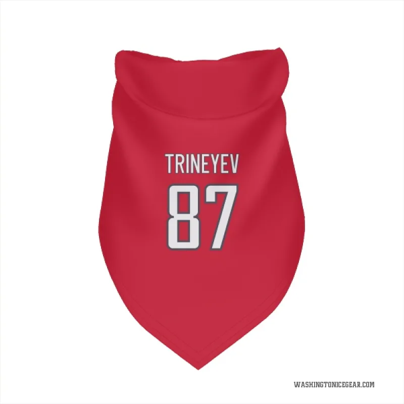 Bogdan Trineyev  Red Washington Capitals  Cat & Dog Pet Bandana
