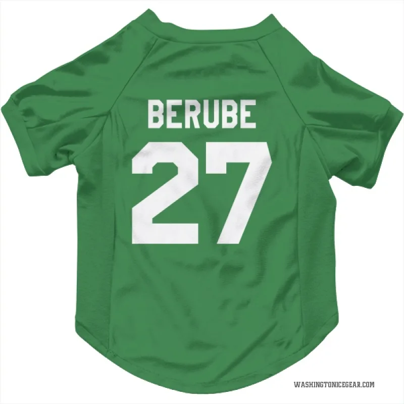 Craig Berube  Green Washington Capitals  Cat & Dog Pet Jersey
