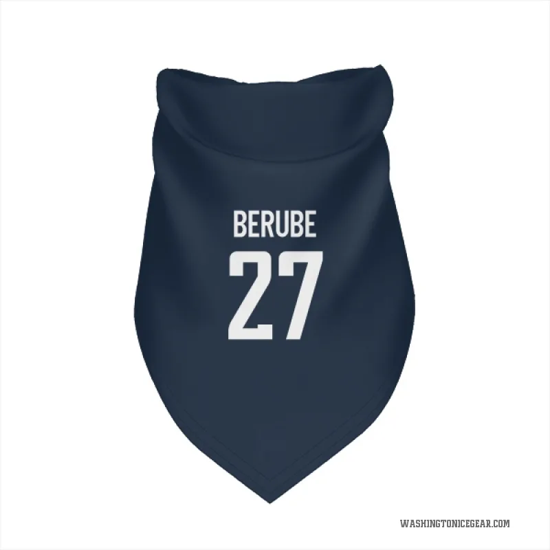 Craig Berube  Navy Washington Capitals  Cat & Dog Pet Bandana