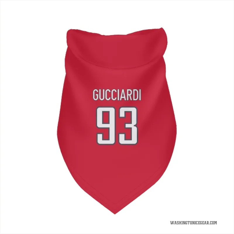 David Gucciardi  Red Washington Capitals  Cat & Dog Pet Bandana