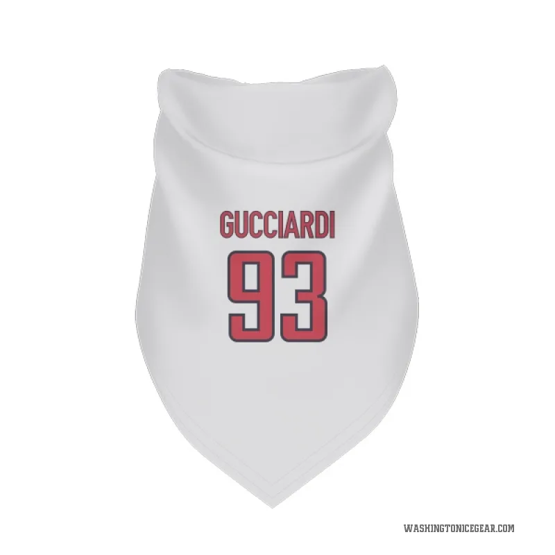 David Gucciardi  White Washington Capitals  Cat & Dog Pet Bandana