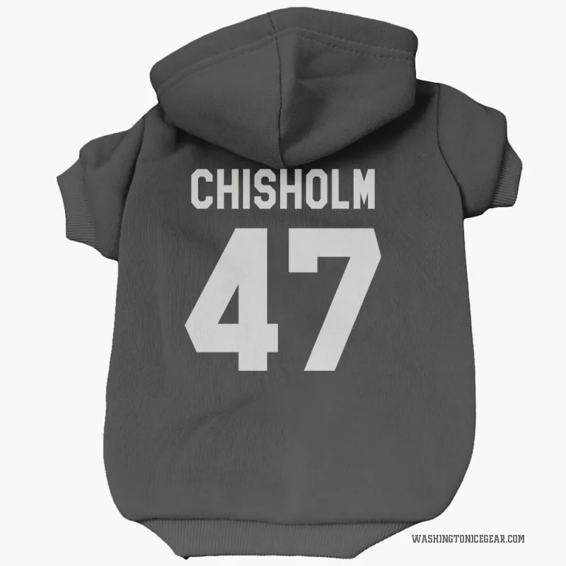 Declan Chisholm  Black Washington Capitals  Cat & Dog Pet Hoodie