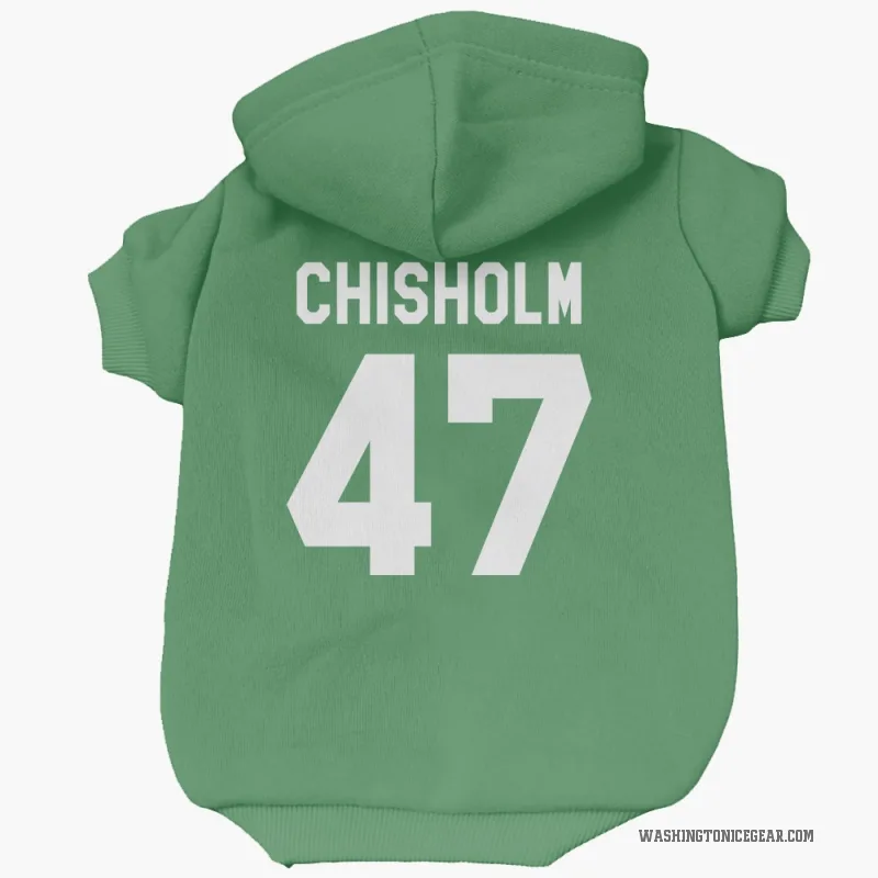 Declan Chisholm  Green Washington Capitals  Cat & Dog Pet Hoodie