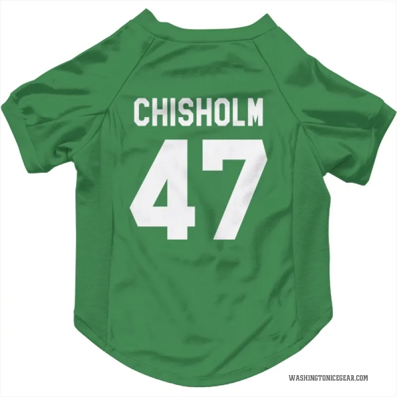 Declan Chisholm  Green Washington Capitals  Cat & Dog Pet Jersey