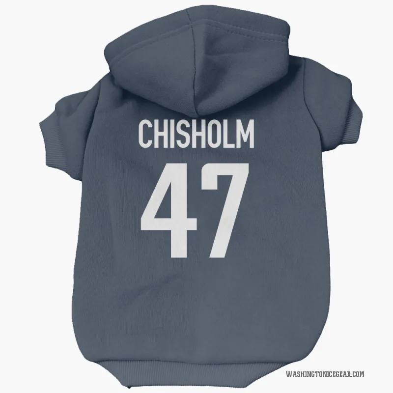 Declan Chisholm  Navy Washington Capitals  Cat & Dog Pet Hoodie