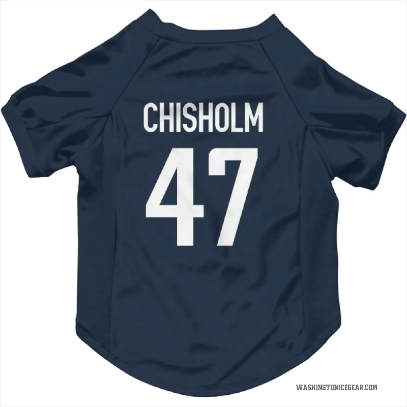 Declan Chisholm  Navy Washington Capitals  Cat & Dog Pet Jersey