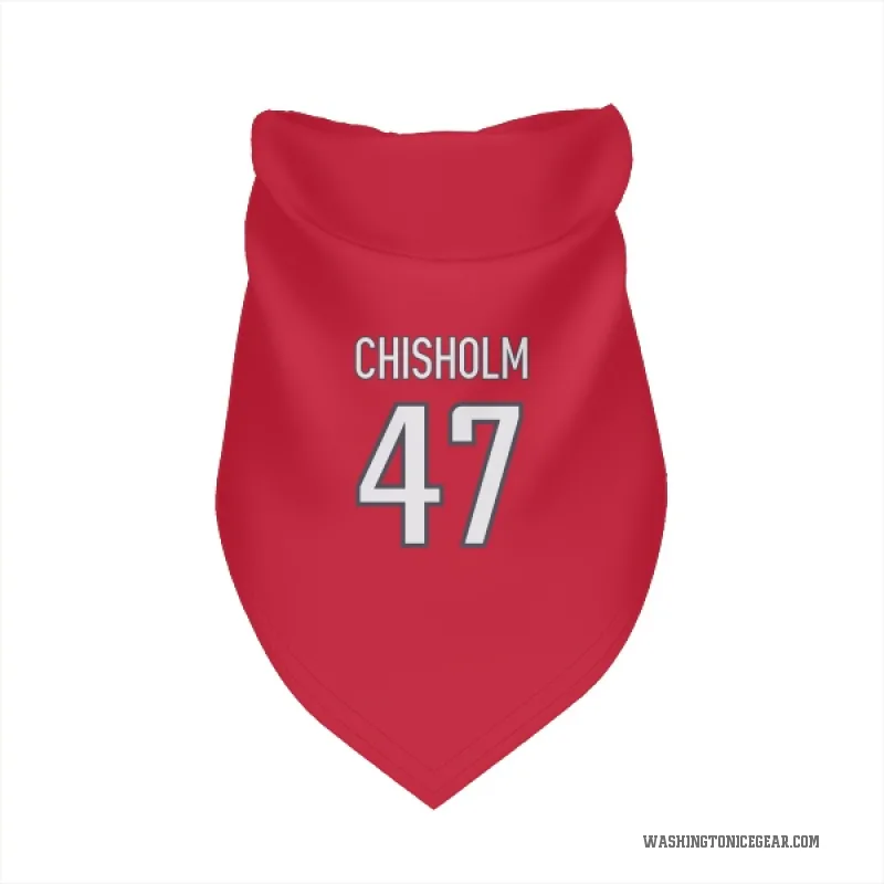 Declan Chisholm  Red Washington Capitals  Cat & Dog Pet Bandana