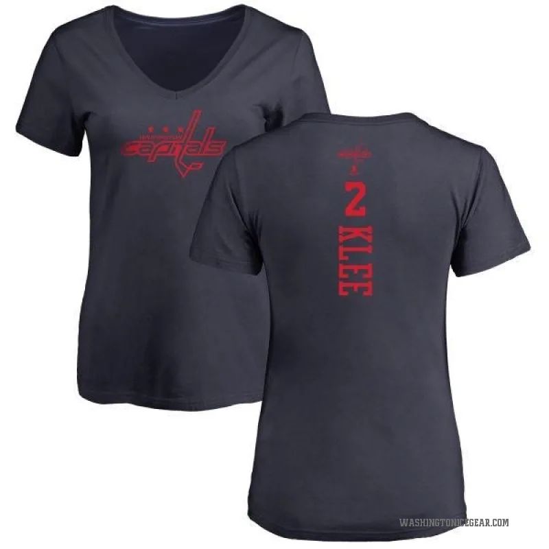 Ken Klee Women's Navy Washington Capitals One Color Backer T-Shirt -