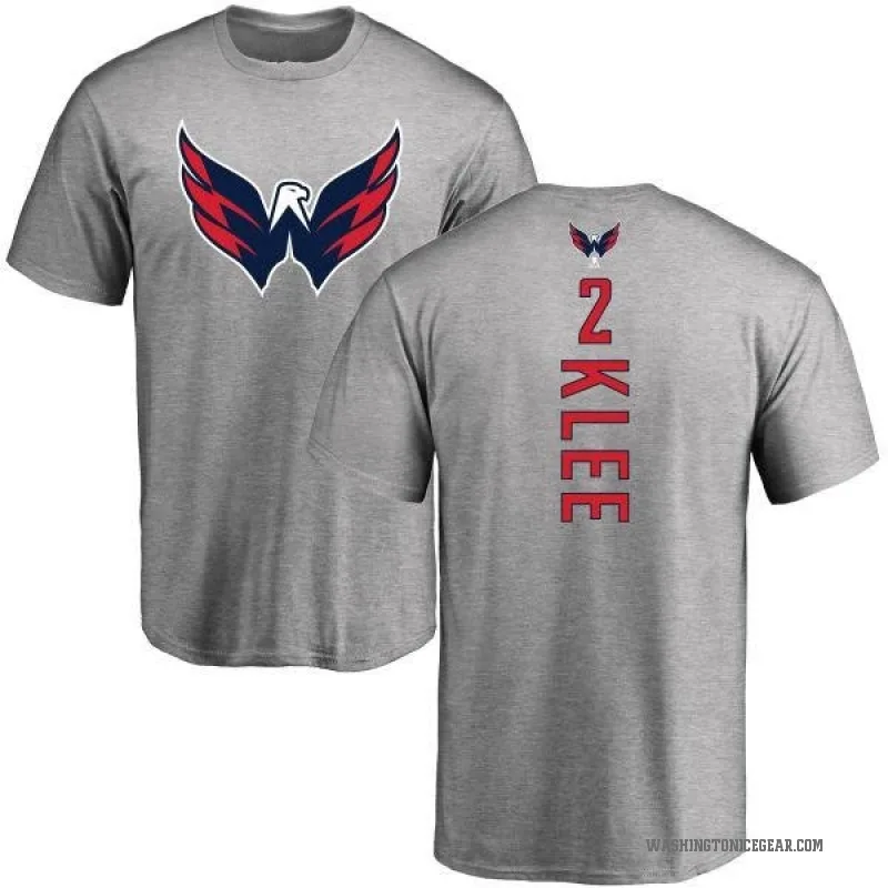 Ken Klee Youth Ash Washington Capitals Backer T-Shirt -