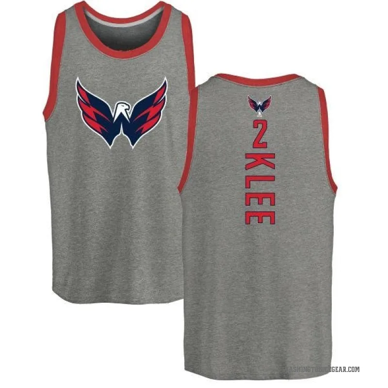 Ken Klee Youth Ash Washington Capitals Backer Tank Top -