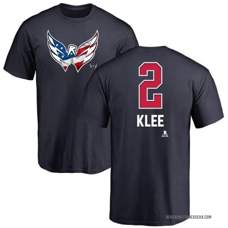 Ken Klee Youth Navy Washington Capitals Name and Number Banner Wave T-Shirt -