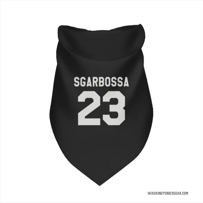 Michael Sgarbossa  Black Washington Capitals  Cat & Dog Pet Bandana