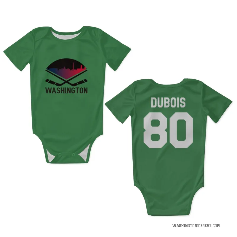Pierre-Luc Dubois  Green Washington Capitals  Newborn & Infant Bodysuit