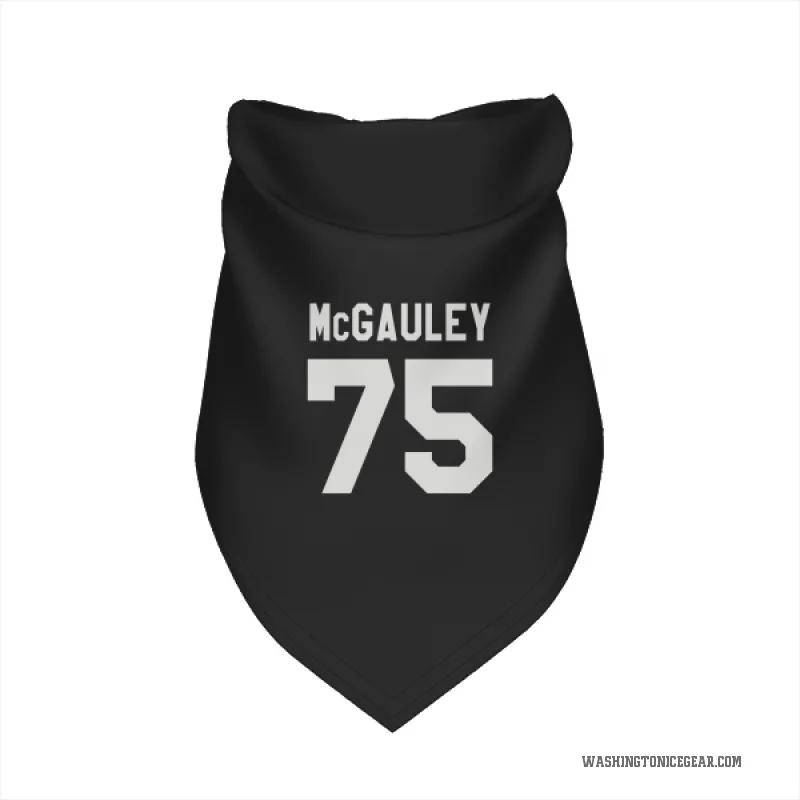 Tim McGauley  Black Washington Capitals  Cat & Dog Pet Bandana