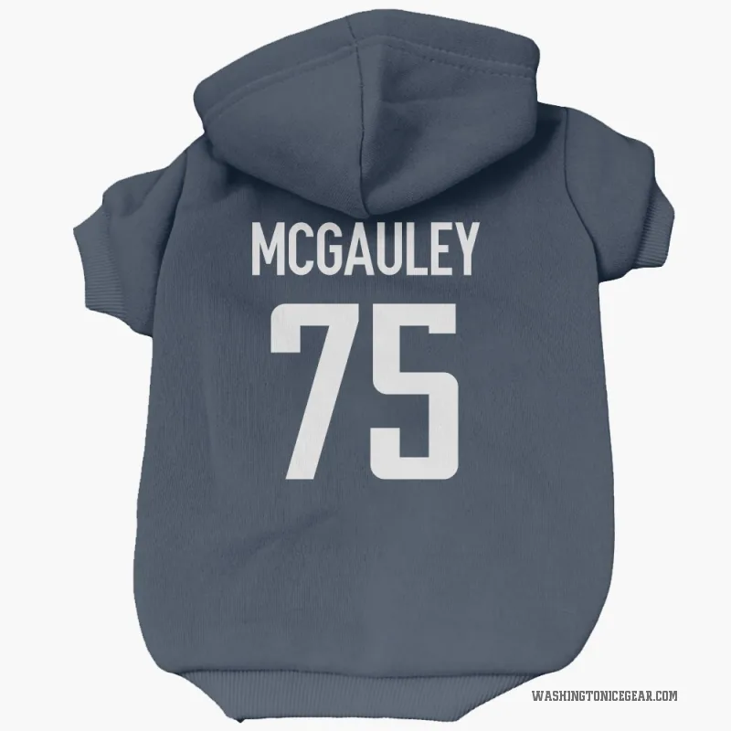 Tim McGauley  Navy Washington Capitals  Cat & Dog Pet Hoodie