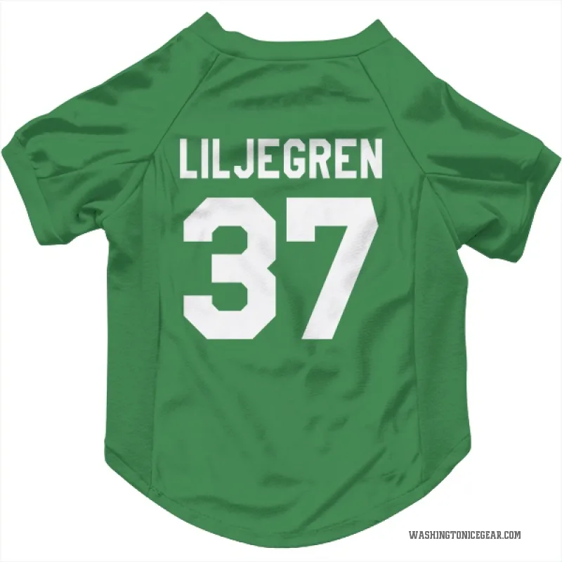 Timothy Liljegren  Green Washington Capitals  Cat & Dog Pet Jersey