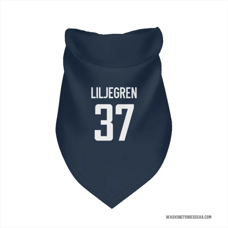 Timothy Liljegren  Navy Washington Capitals  Cat & Dog Pet Bandana